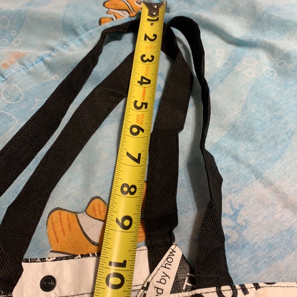 LULULEMON MANIFESTO GYM BAG LARGE Black, WHITE, RED 13” x 15” REUSABLE TOTE - Picture 11 of 12